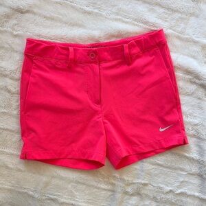 Nike golf shorts size youth medium in pink - new without tags